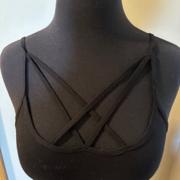 Black Criss Cross Tank - Picture 2 of 7